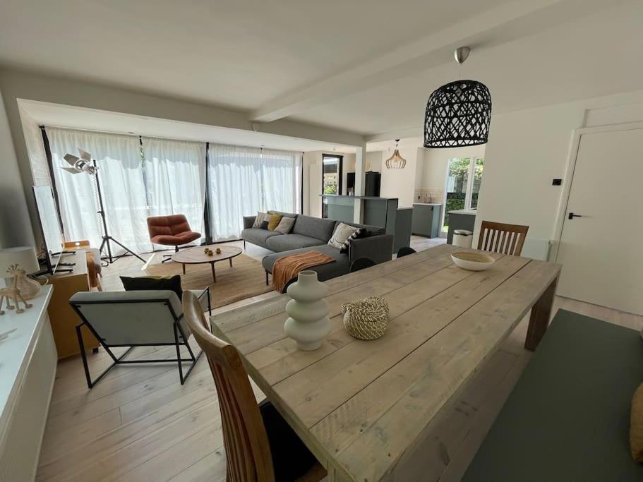 Modern Beach House For 12 Pers! With Jacuzzi Julianadorp Dış mekan fotoğraf